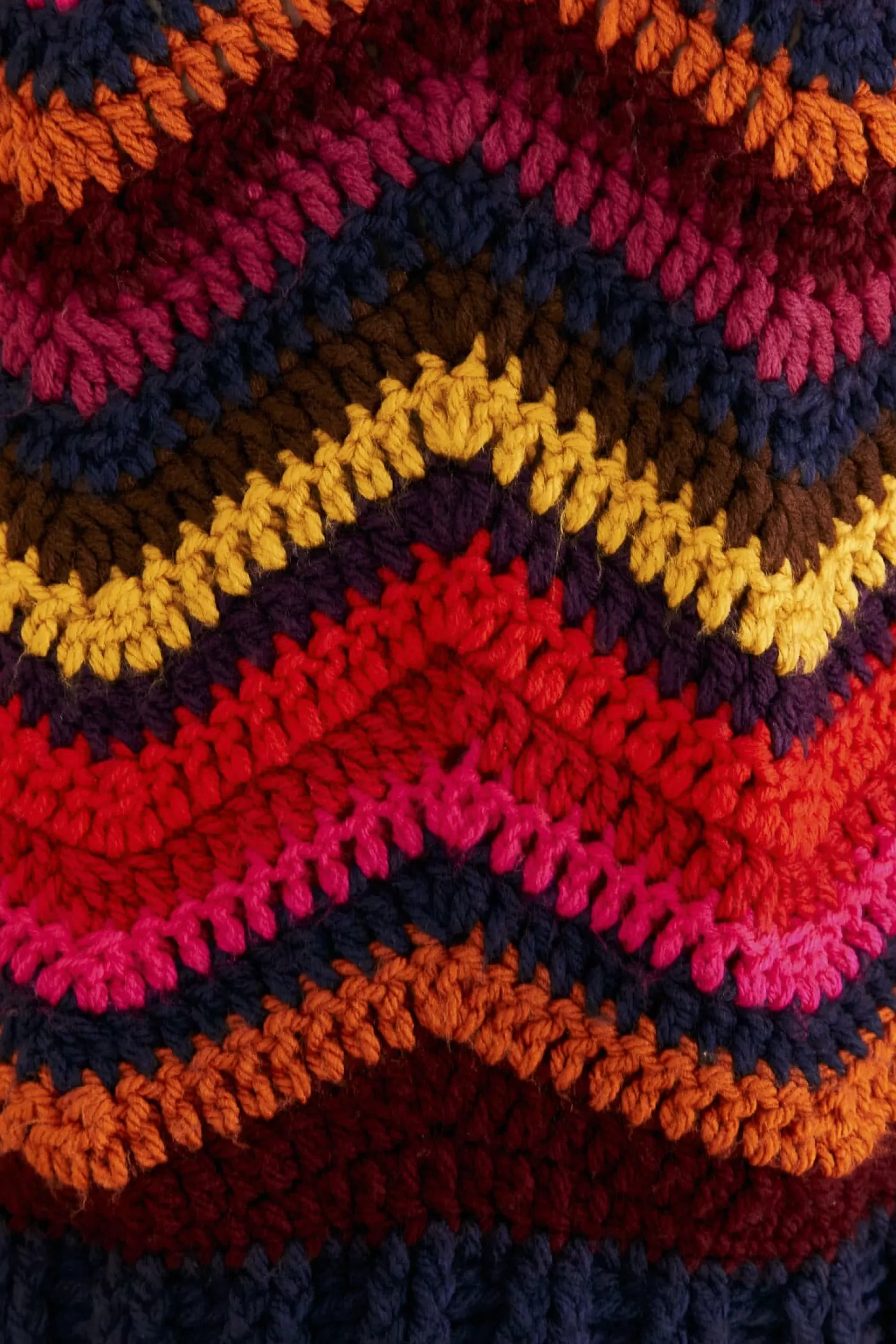 FARM Rio Sweaters & Sweatshirts^ COLORFUL WAVES CROCHET HIGH NECK SWEATER