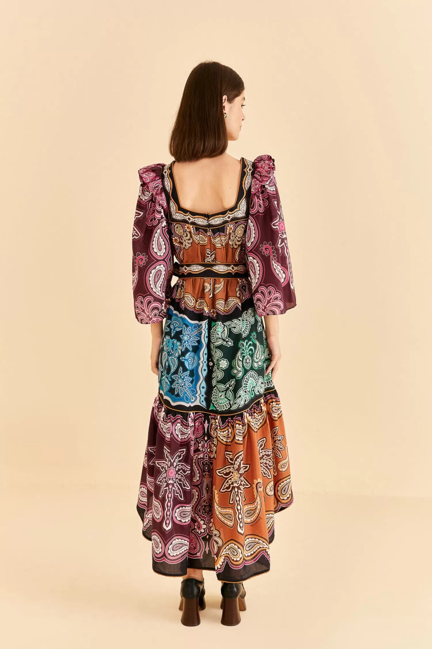 FARM Rio Midi Dresses^ MULTICOLOR SWEET MERMAIDS MIDI DRESS